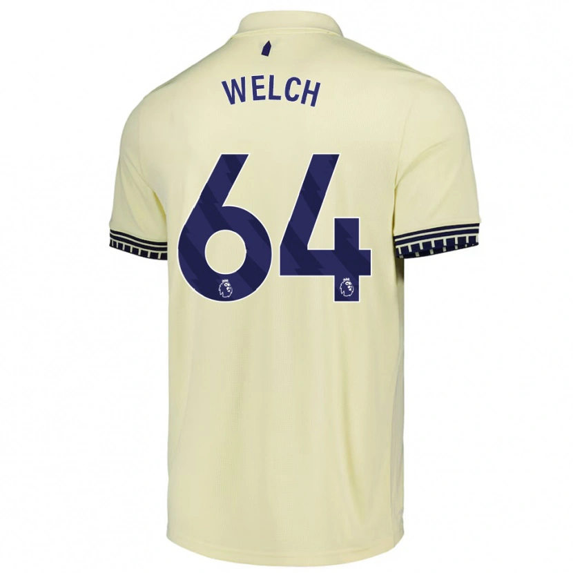 Danxen Kid Reece Welch #64 Off White Black Away Jersey 2025/26 T-Shirt