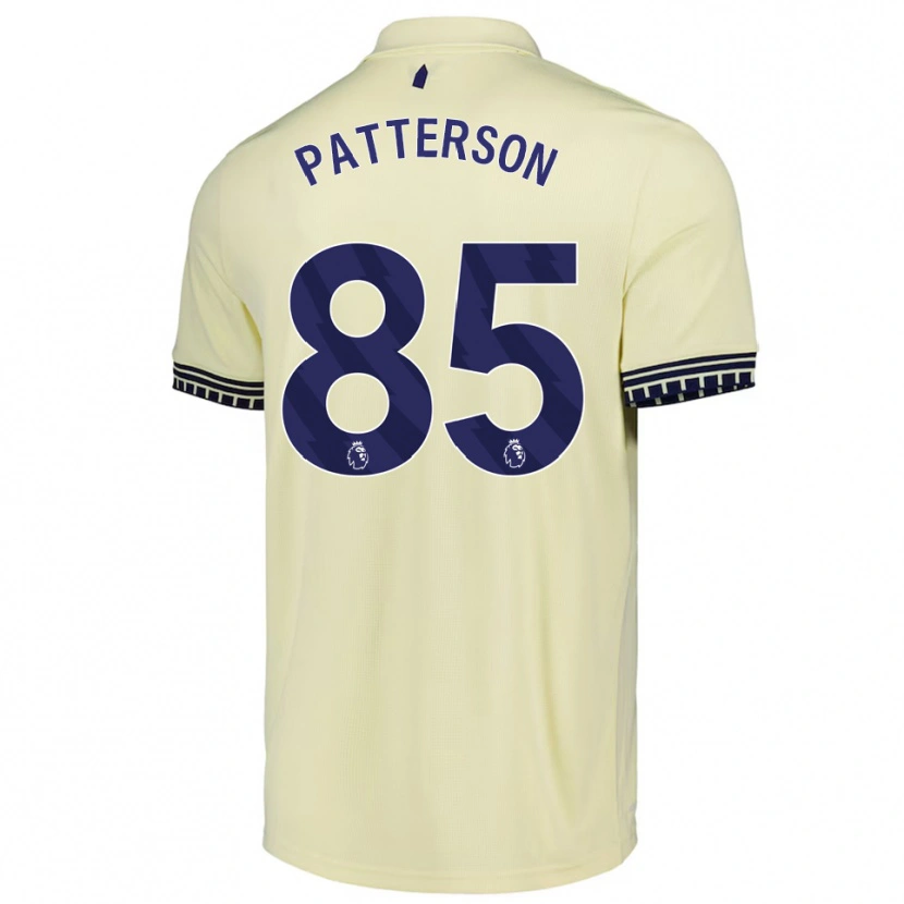 Danxen Kid Jack Patterson #85 Off White Black Away Jersey 2025/26 T-Shirt
