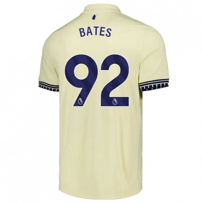 Danxen Kid Callum Bates #92 Off White Black Away Jersey 2025/26 T-Shirt