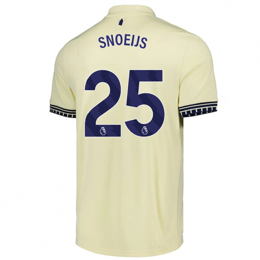 Danxen Kid Katja Snoeijs #25 Off White Black Away Jersey 2025/26 T-Shirt