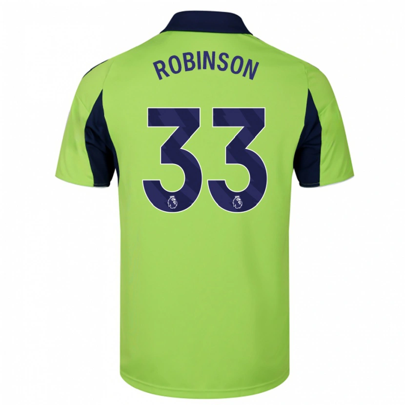 Danxen Kid Antonee Robinson #33 Green Navy White Away Jersey 2025/26 T-Shirt