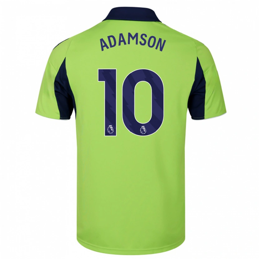 Danxen Kid Sasha Adamson #10 Green Navy White Away Jersey 2025/26 T-Shirt