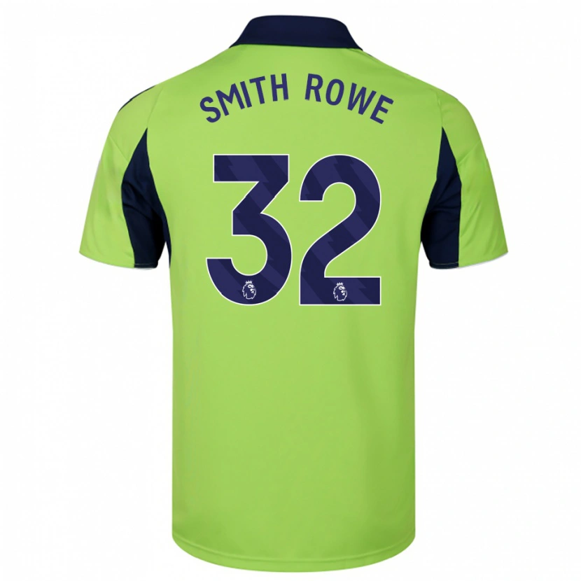 Danxen Kid Emile Smith Rowe #32 Green Navy White Away Jersey 2025/26 T-Shirt