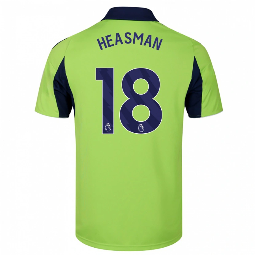 Danxen Kid Georgia Heasman #18 Green Navy White Away Jersey 2025/26 T-Shirt