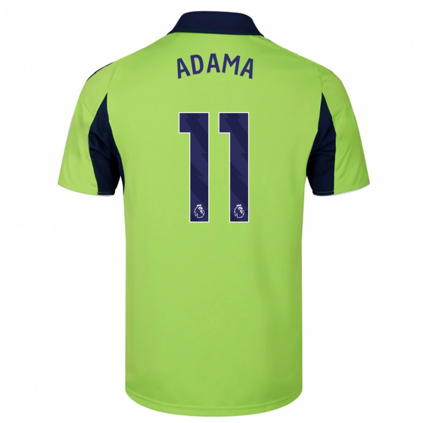 Danxen Kid Adama Traoré #11 Green Navy White Away Jersey 2025/26 T-Shirt
