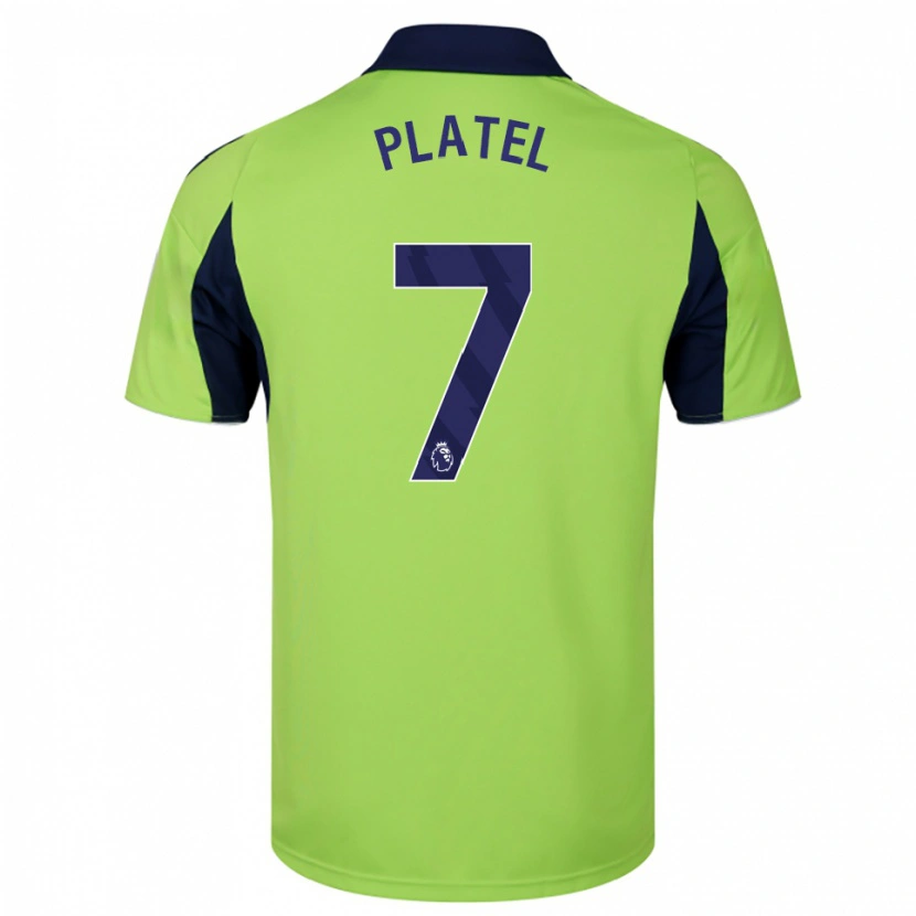 Danxen Kid Harley Platel #7 Green Navy White Away Jersey 2025/26 T-Shirt