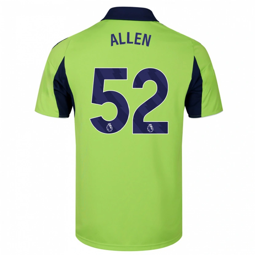 Danxen Kid Michael Allen #52 Green Navy White Away Jersey 2025/26 T-Shirt