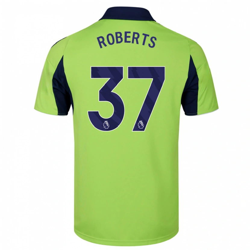 Danxen Kid Sophia Roberts #37 Green Navy White Away Jersey 2025/26 T-Shirt
