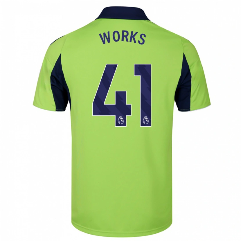 Danxen Kid Terrell Works #41 Green Navy White Away Jersey 2025/26 T-Shirt