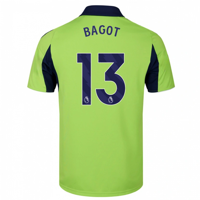 Danxen Kid Matthew Bagot #13 Green Navy White Away Jersey 2025/26 T-Shirt