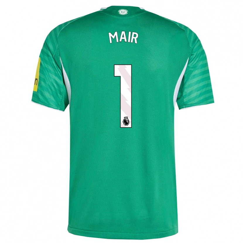 Danxen Kid George Mair #1 Green White Away Jersey 2025/26 T-Shirt
