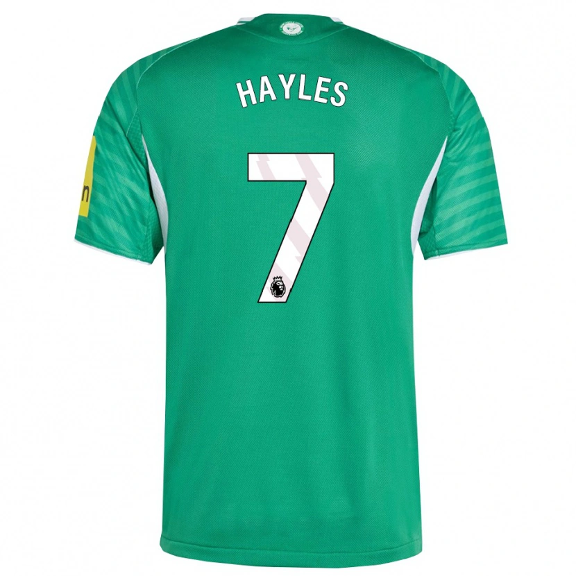Danxen Kid Shania Hayles #7 Green White Away Jersey 2025/26 T-Shirt