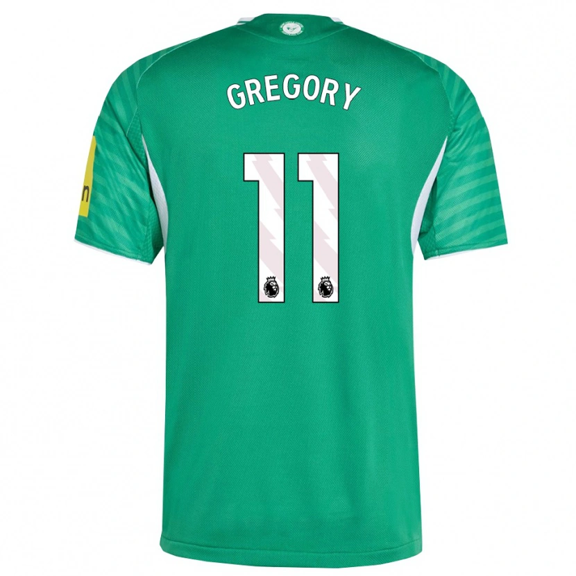 Danxen Kid Freya Gregory #11 Green White Away Jersey 2025/26 T-Shirt