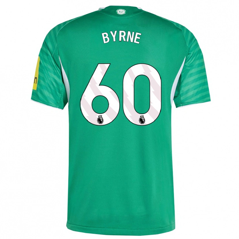 Danxen Kid Reece Byrne #60 Green White Away Jersey 2025/26 T-Shirt