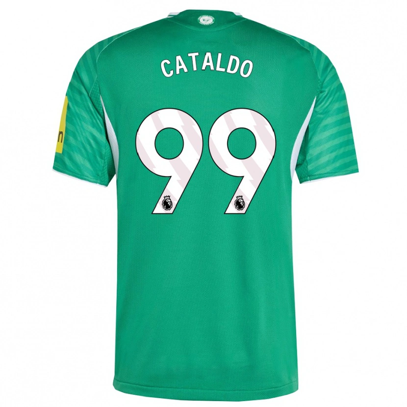 Danxen Kid Lia Cataldo #99 Green White Away Jersey 2025/26 T-Shirt