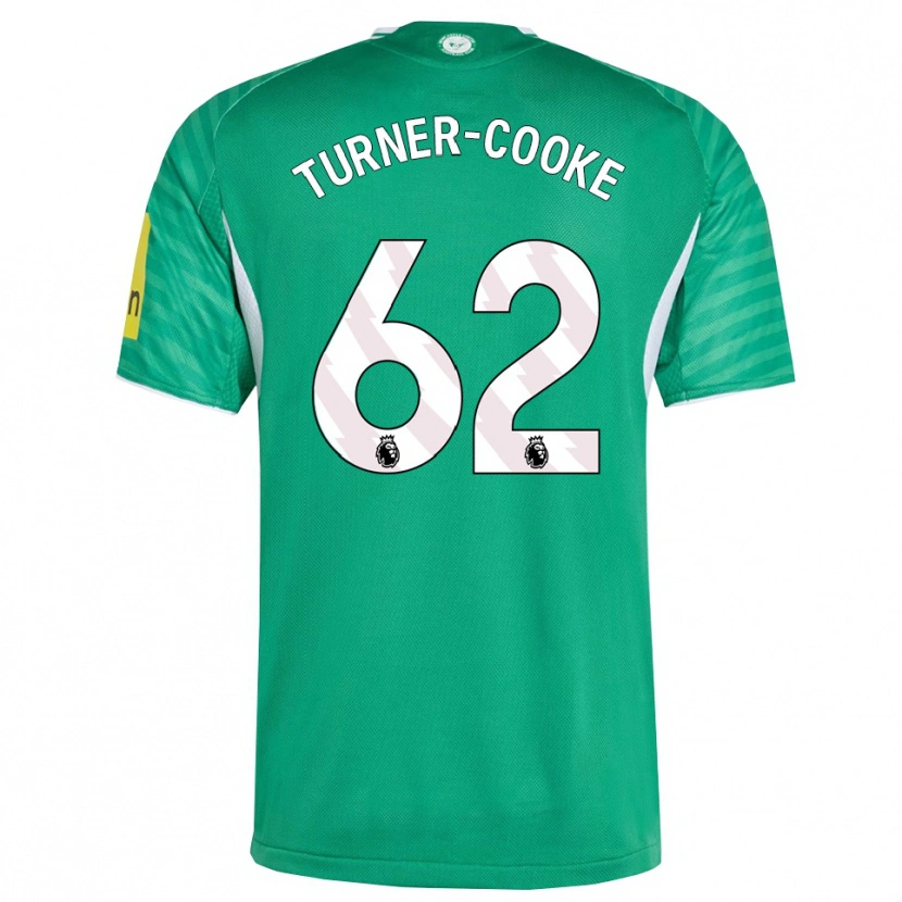 Danxen Kid Jay Turner-Cooke #62 Green White Away Jersey 2025/26 T-Shirt