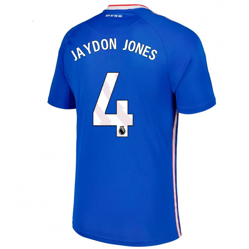 Danxen Kid Jaydon Jones #4 Blue White Away Jersey 2025/26 T-Shirt