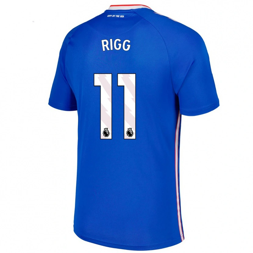 Danxen Kid Chris Rigg #11 Blue White Away Jersey 2025/26 T-Shirt