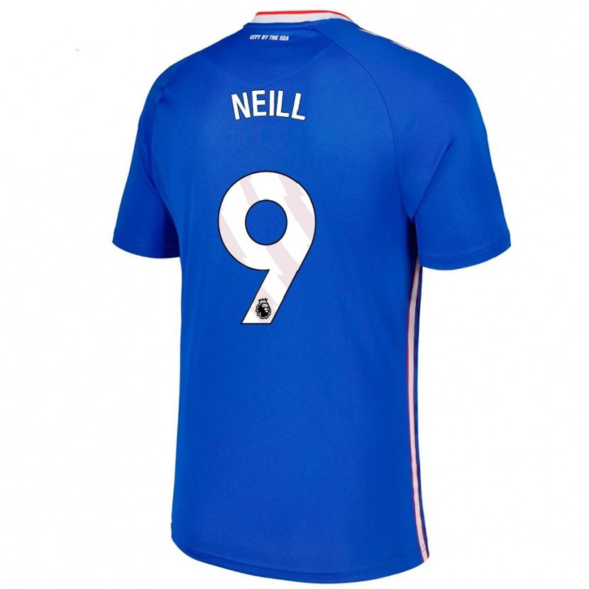 Danxen Kid Marcus Neill #9 Blue White Away Jersey 2025/26 T-Shirt