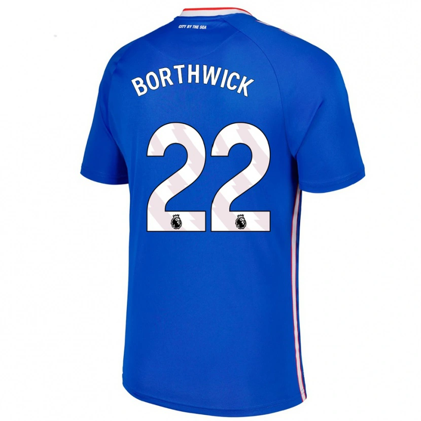 Danxen Kid Megan Borthwick #22 Blue White Away Jersey 2025/26 T-Shirt