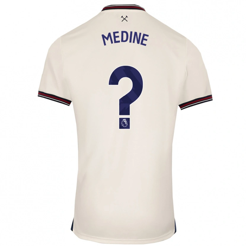 Danxen Kid Jephthah Medine #0 Off White Away Jersey 2025/26 T-Shirt