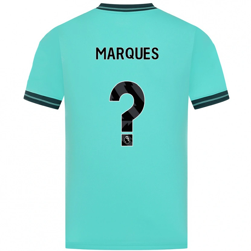 Danxen Kid Christian Marques #0 Sky Blue Green Away Jersey 2025/26 T-Shirt