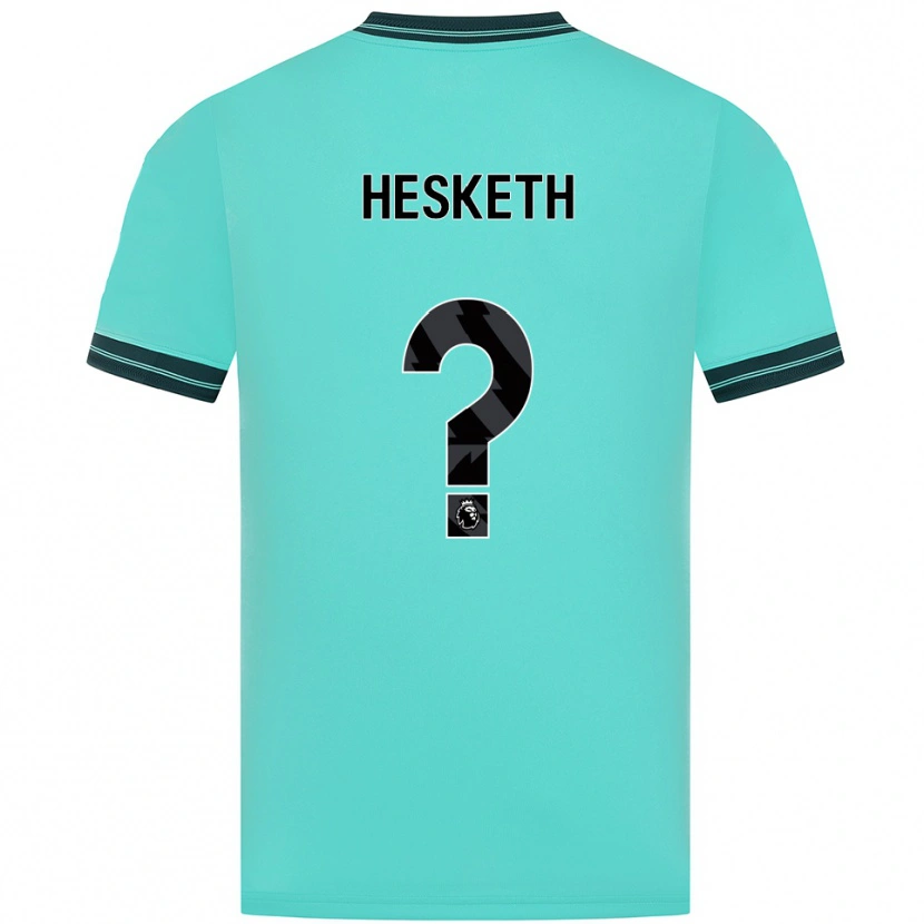 Danxen Kid Owen Hesketh #0 Sky Blue Green Away Jersey 2025/26 T-Shirt