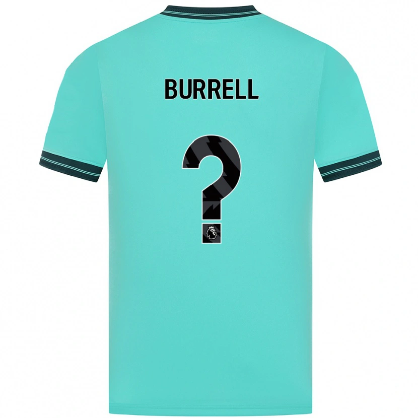 Danxen Kid Ackeme Francis Burrell #0 Sky Blue Green Away Jersey 2025/26 T-Shirt