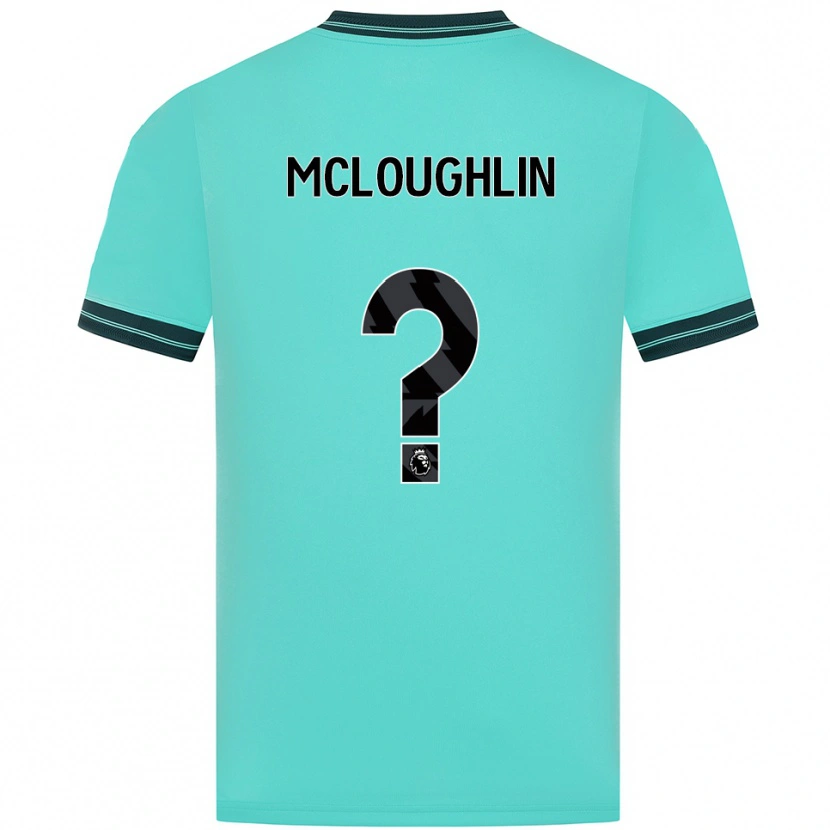Danxen Kid Lee Mcloughlin #0 Sky Blue Green Away Jersey 2025/26 T-Shirt