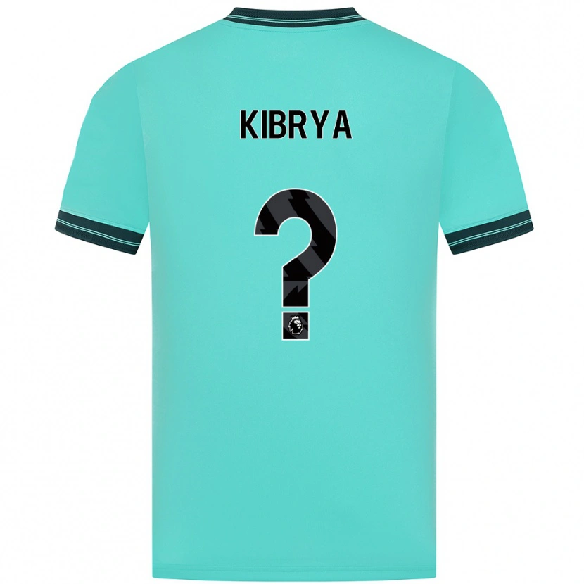 Danxen Kid Lucas Kibrya #0 Sky Blue Green Away Jersey 2025/26 T-Shirt