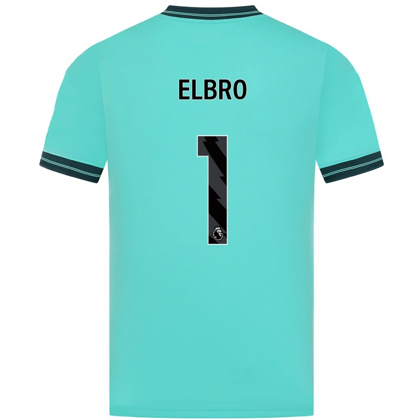 Danxen Kid Maddie Elbro #1 Sky Blue Green Away Jersey 2025/26 T-Shirt