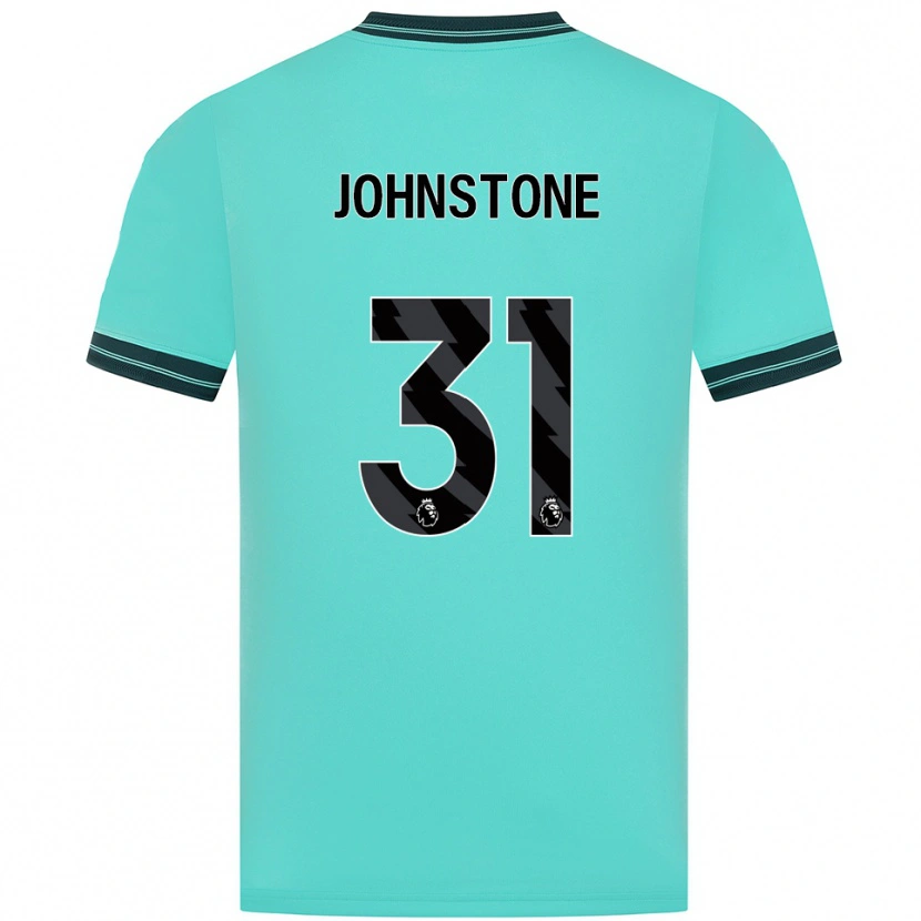 Danxen Kid Sam Johnstone #31 Sky Blue Green Away Jersey 2025/26 T-Shirt