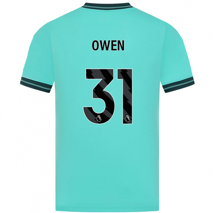 Danxen Kid Skye Owen #31 Sky Blue Green Away Jersey 2025/26 T-Shirt