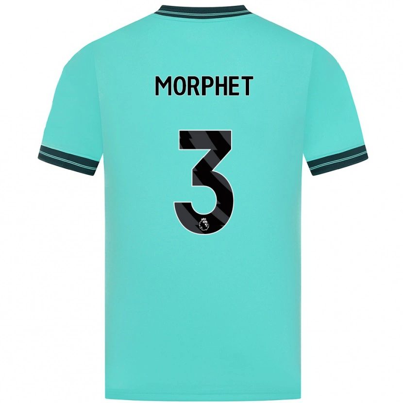 Danxen Kid Anna Morphet #3 Sky Blue Green Away Jersey 2025/26 T-Shirt