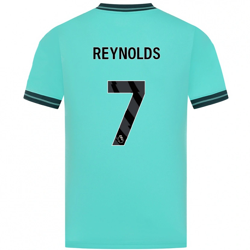 Danxen Kid Fabian Reynolds #7 Sky Blue Green Away Jersey 2025/26 T-Shirt