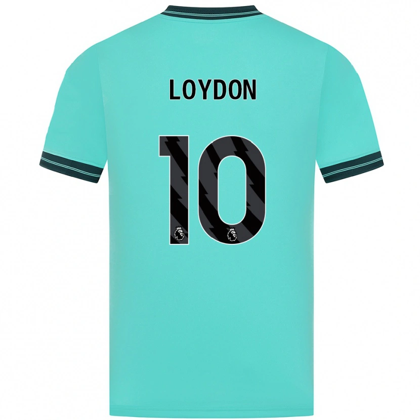 Danxen Kid Abi Loydon #10 Sky Blue Green Away Jersey 2025/26 T-Shirt