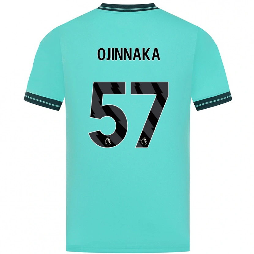 Danxen Kid Temple Ojinnaka #57 Sky Blue Green Away Jersey 2025/26 T-Shirt