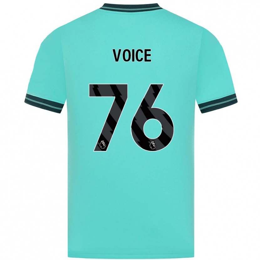 Danxen Kid Caden Voice #76 Sky Blue Green Away Jersey 2025/26 T-Shirt