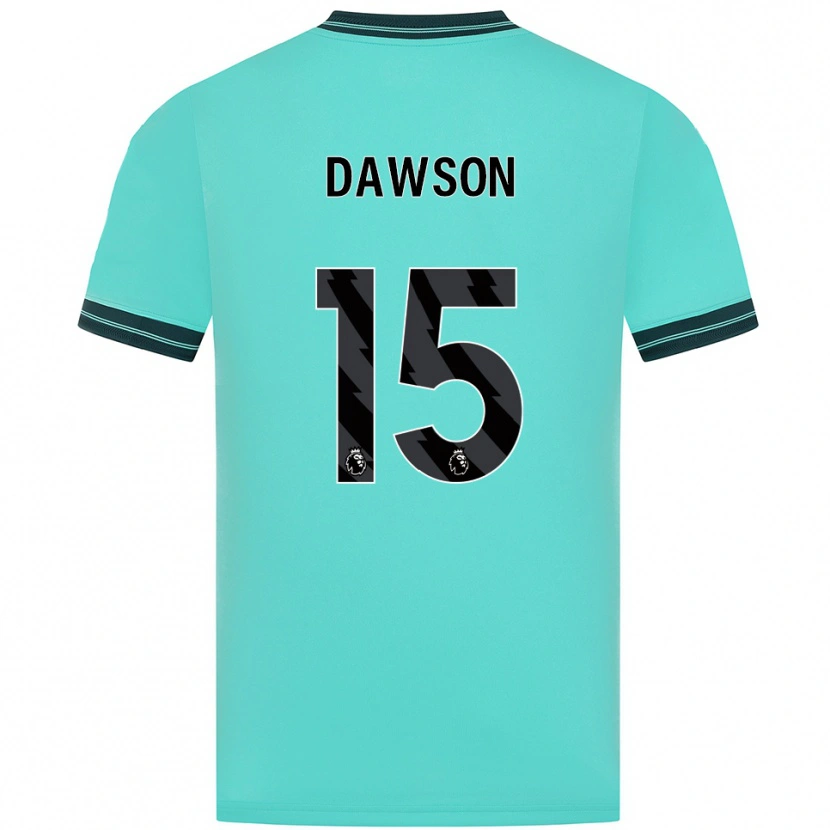 Danxen Kid Craig Dawson #15 Sky Blue Green Away Jersey 2025/26 T-Shirt