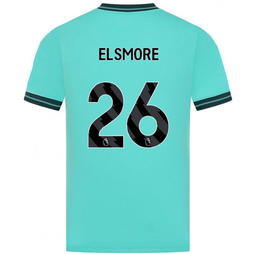 Danxen Kid Ria Elsmore #26 Sky Blue Green Away Jersey 2025/26 T-Shirt