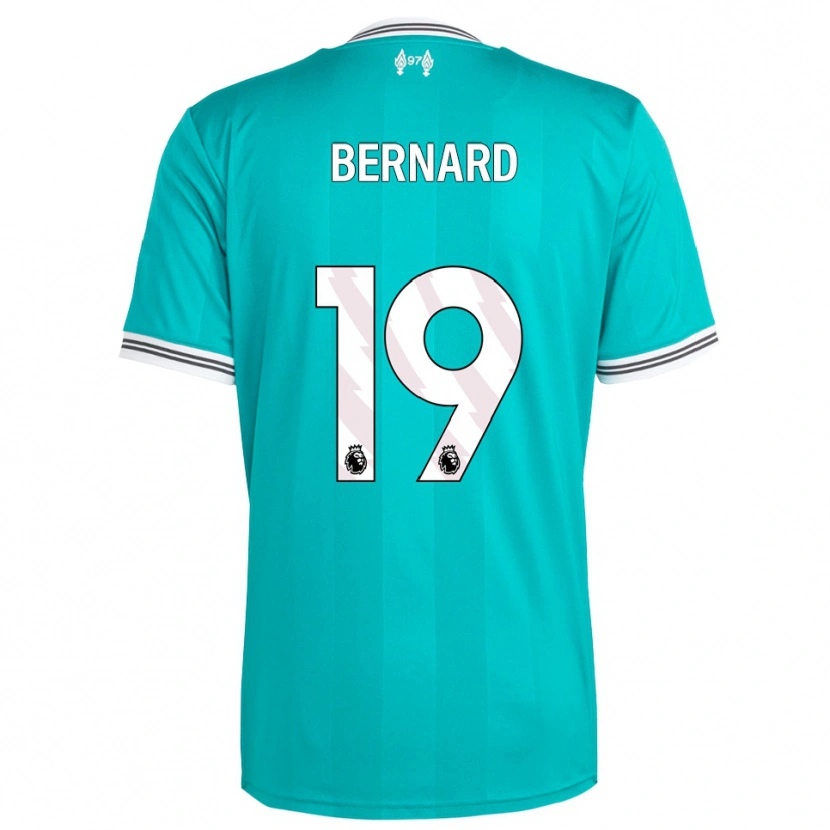 Danxen Kid Dj Bernard #19 Green White Third Jersey 2025/26 T-Shirt