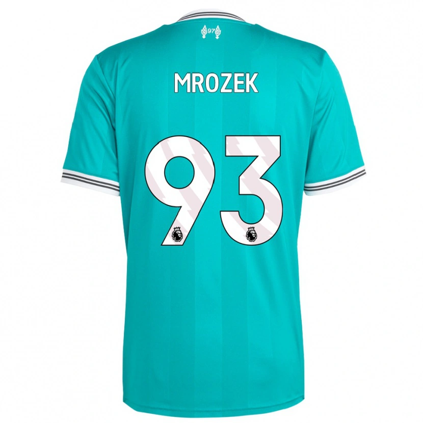 Danxen Kid Fabian Mrozek #93 Green White Third Jersey 2025/26 T-Shirt