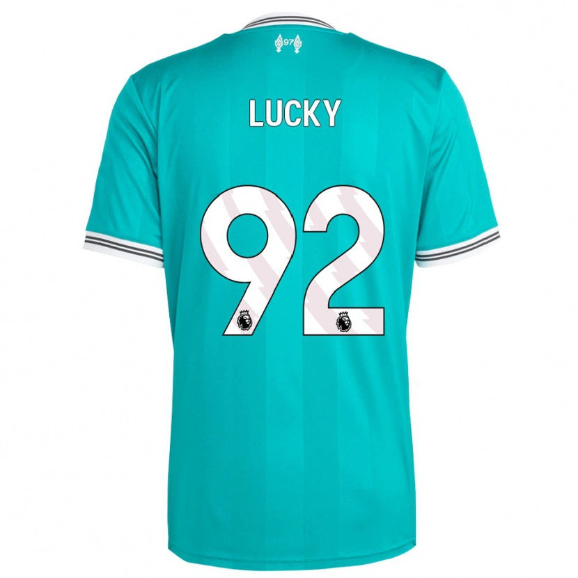 Danxen Kid Wellity Lucky #92 Green White Third Jersey 2025/26 T-Shirt