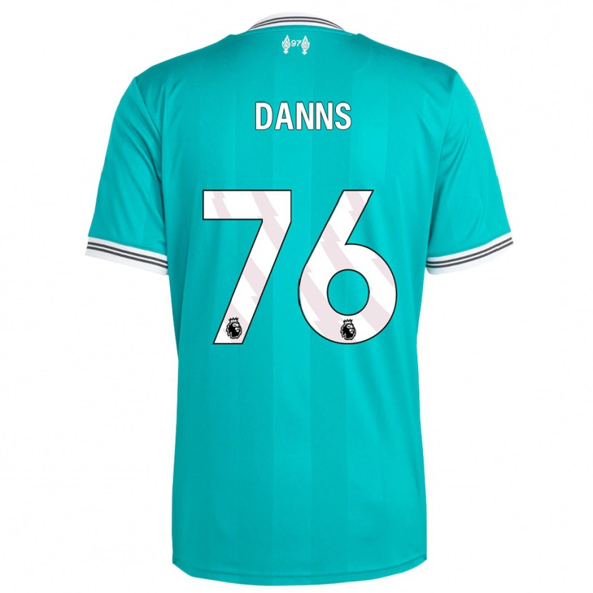 Danxen Kid Jayden Danns #76 Green White Third Jersey 2025/26 T-Shirt