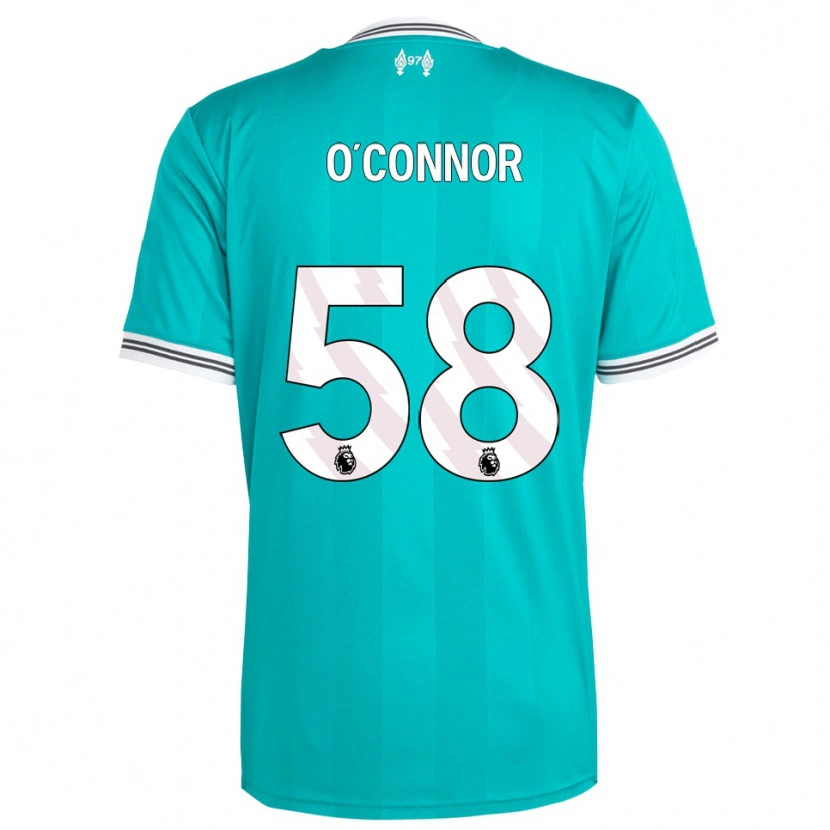 Danxen Kid Oliver O'connor #58 Green White Third Jersey 2025/26 T-Shirt