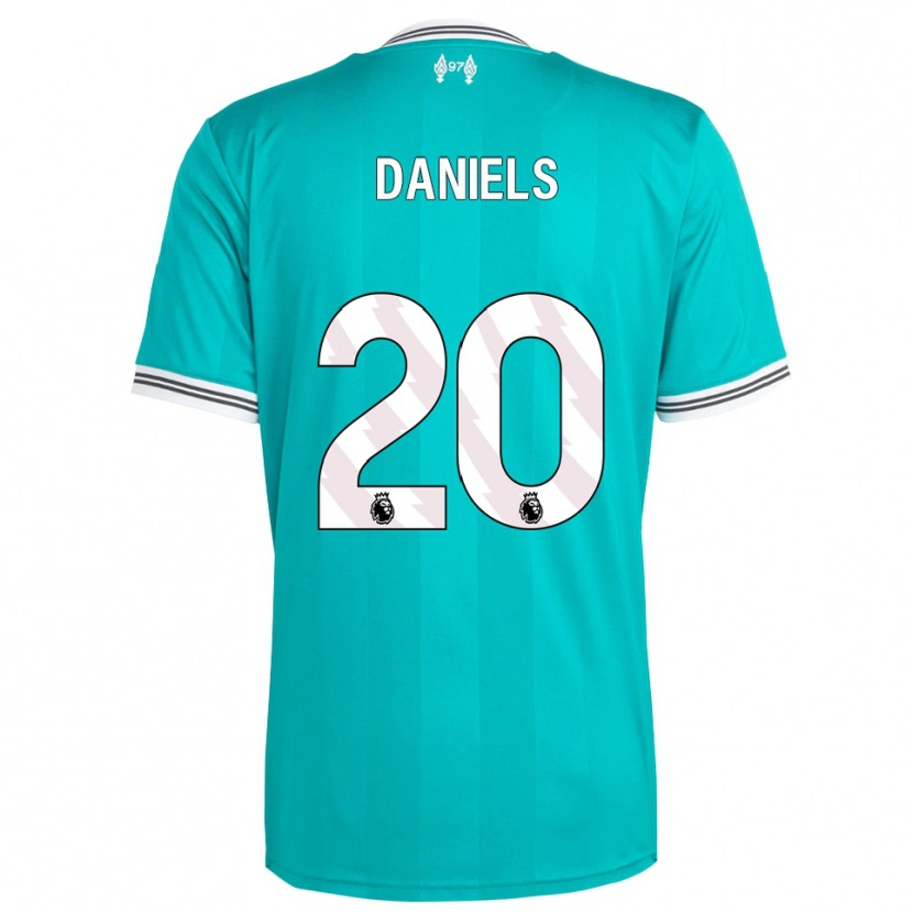 Danxen Kid Yana Daniels #20 Green White Third Jersey 2025/26 T-Shirt