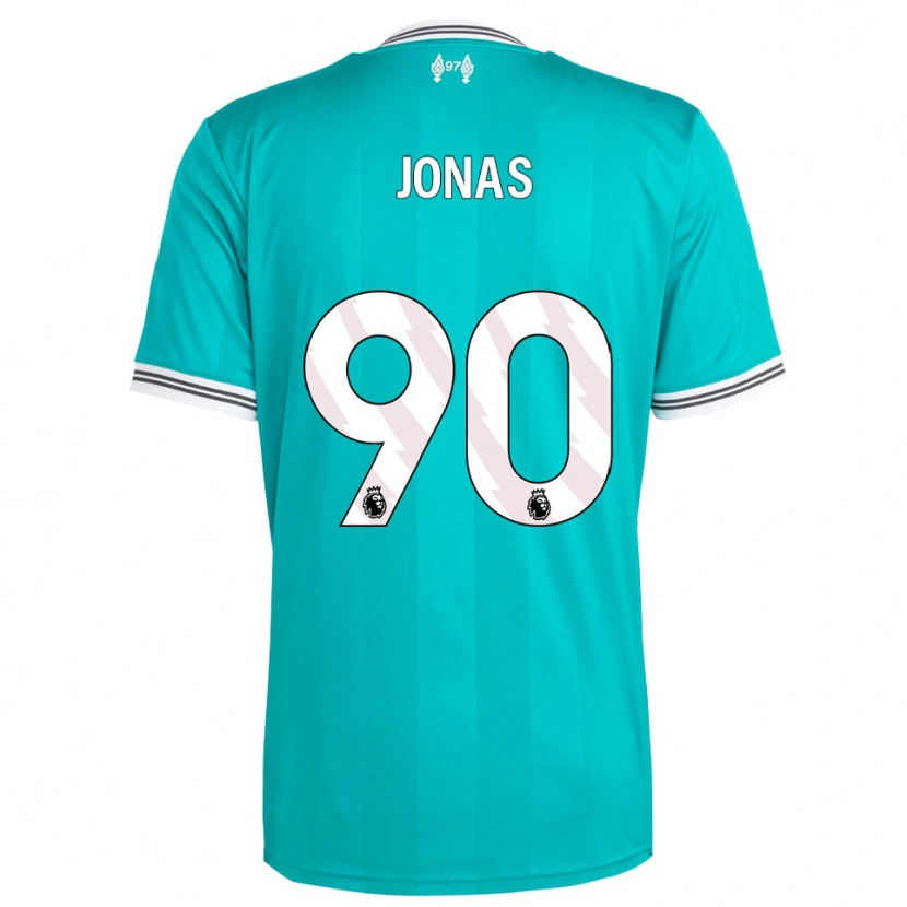 Danxen Kid Lee Jonas #90 Green White Third Jersey 2025/26 T-Shirt