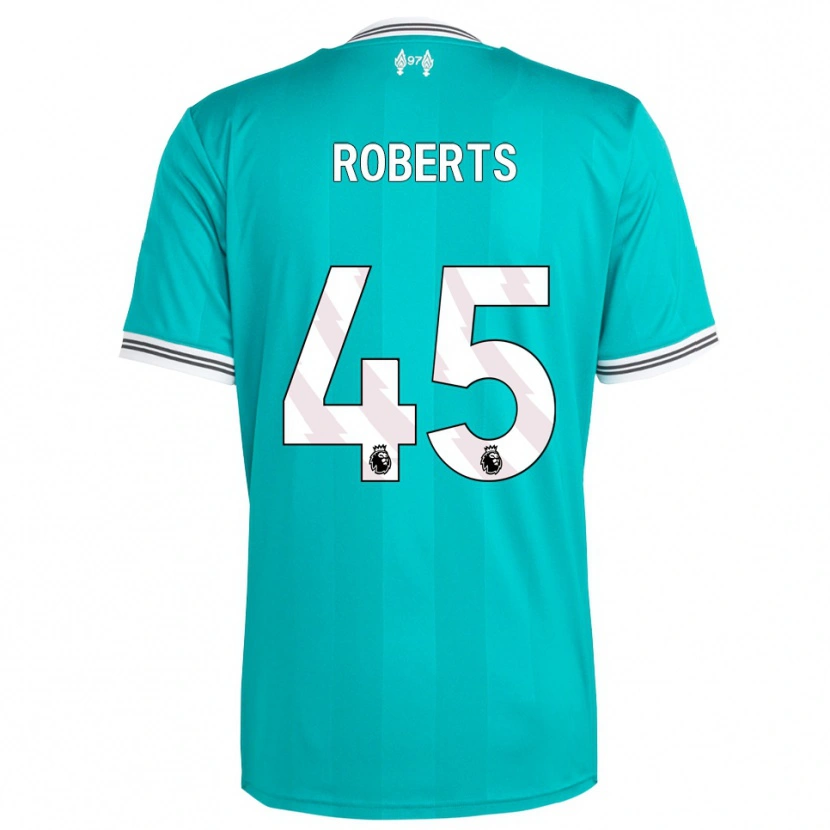 Danxen Kid Iwan Roberts #45 Green White Third Jersey 2025/26 T-Shirt