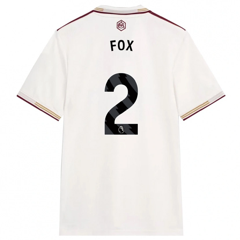 Danxen Kid Emily Fox #2 Off White Burgundy Third Jersey 2025/26 T-Shirt