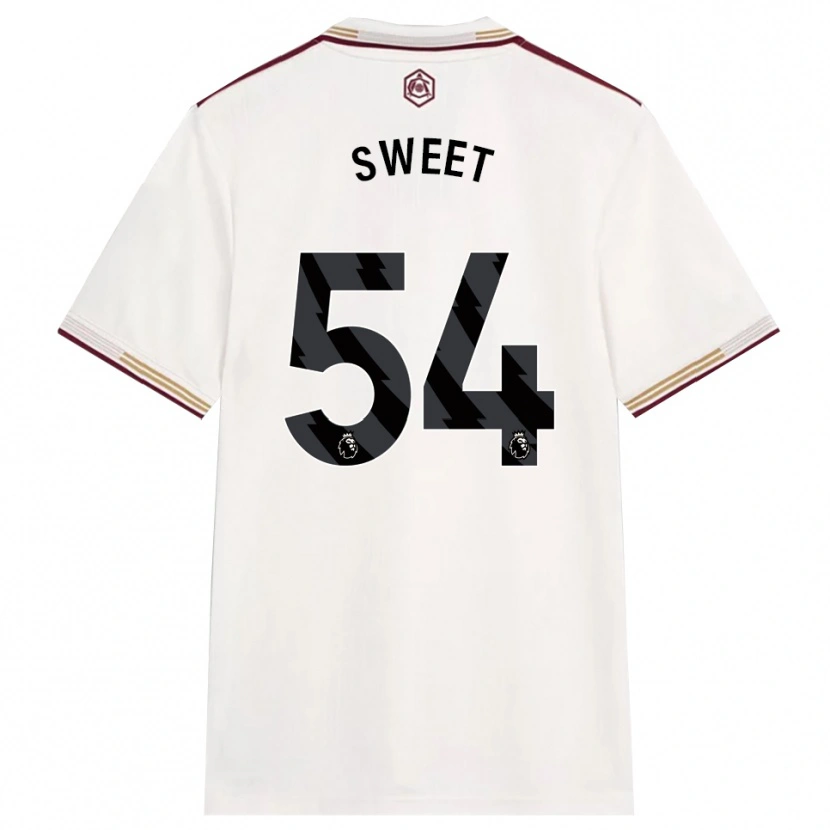 Danxen Kid William Sweet #54 Off White Burgundy Third Jersey 2025/26 T-Shirt